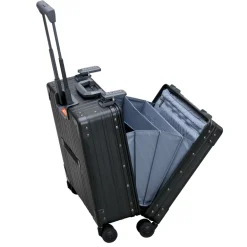 Aleon Aircraft Grade 17 inch Deluxe Aluminum Wheeled Business Case