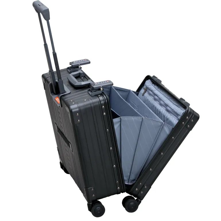Aleon Aircraft Grade 17 inch Deluxe Aluminum Wheeled Business Case