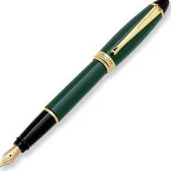 Aurora Ipsilon Resin Green Fountain Pen | Altman Luggage