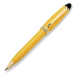 Aurora Pens Ipsilon Resin Yellow Ballpoint