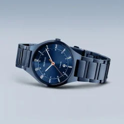 Bering Mens Watch | Titanium | Matte Blue | 11739797 | Altman Luggage