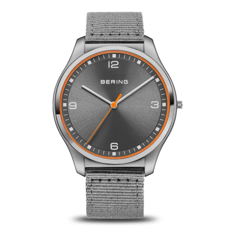 Bering Men's Watch | Ultra Slim | polished/brushed grey | 18342-577