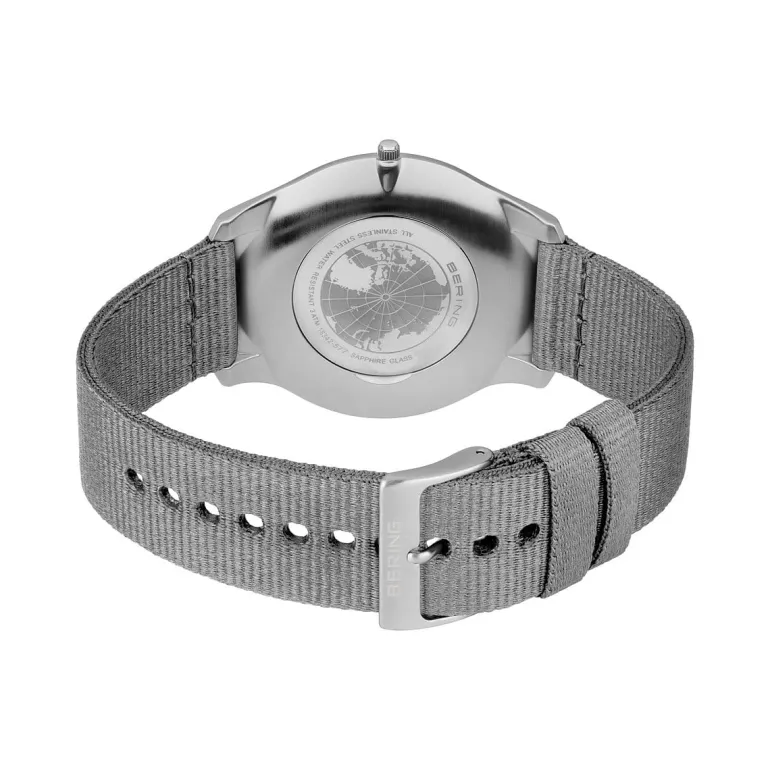 Bering Men's Watch | Ultra Slim | polished/brushed grey | 18342-577