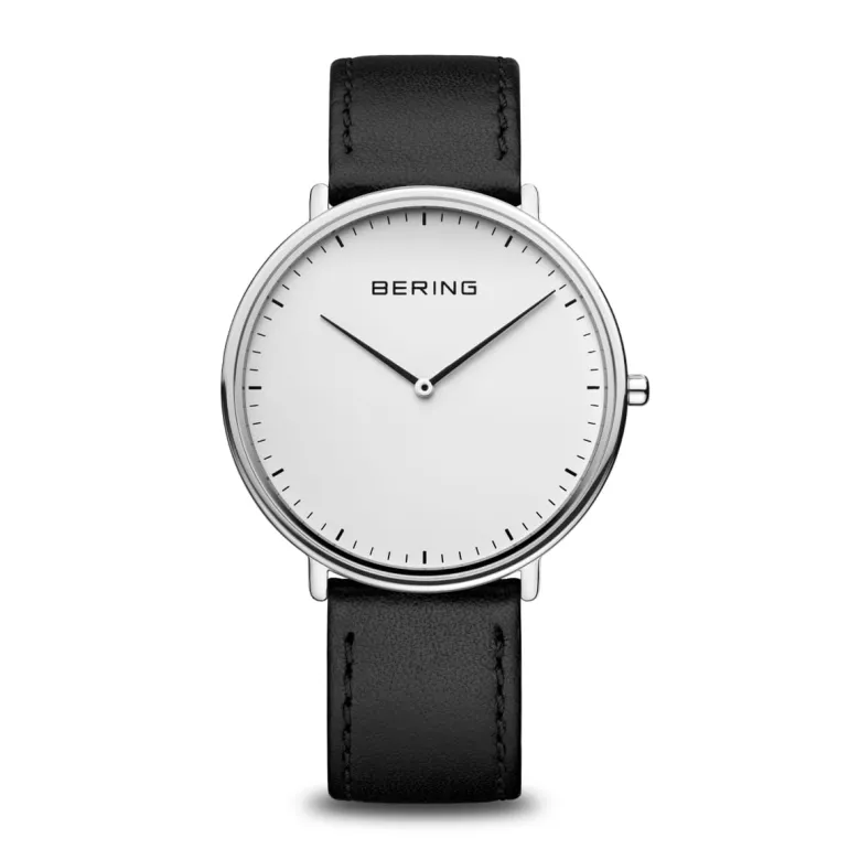 Bering Unisex Watch | Ultra Slim | Polished Silver | 15739404