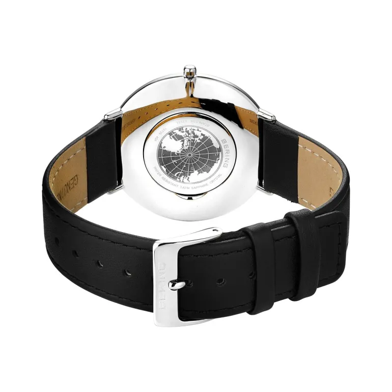 Bering Unisex Watch | Ultra Slim | Polished Silver | 15739404