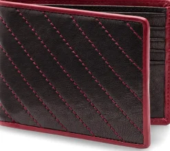 Bosca 8 Pocket Deluxe Executive Wallet Quilted Napoli Leather