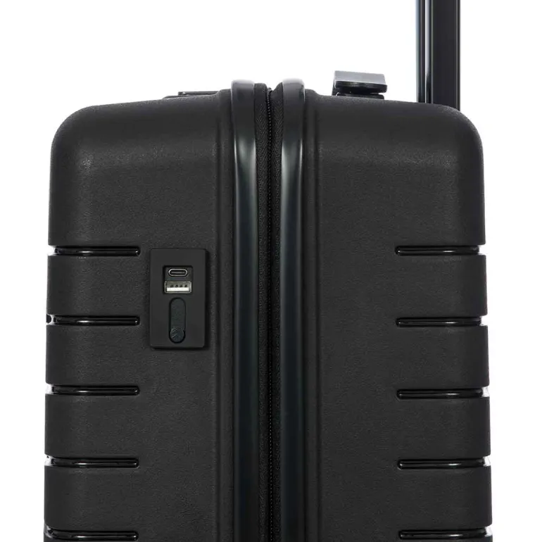 Brics BY Ulisse Carry on Expandable Spinner Black Sale Altman Luggage