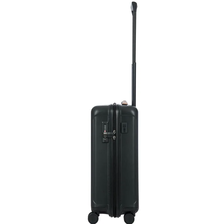 Brics Capri 21 Spinner Matte Black On Sale | Altman Luggage New York