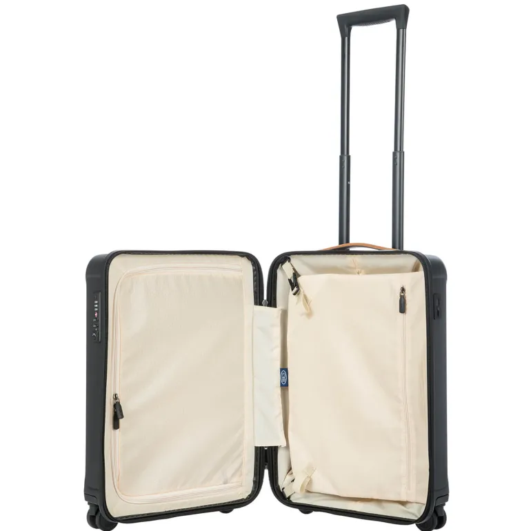 Brics Capri 21 Spinner Matte Black On Sale | Altman Luggage New York
