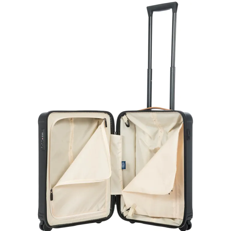 Brics Capri 21 Spinner Matte Black On Sale | Altman Luggage New York