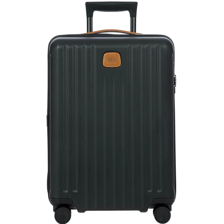 Brics Capri 21 Spinner Matte Black On Sale | Altman Luggage New York