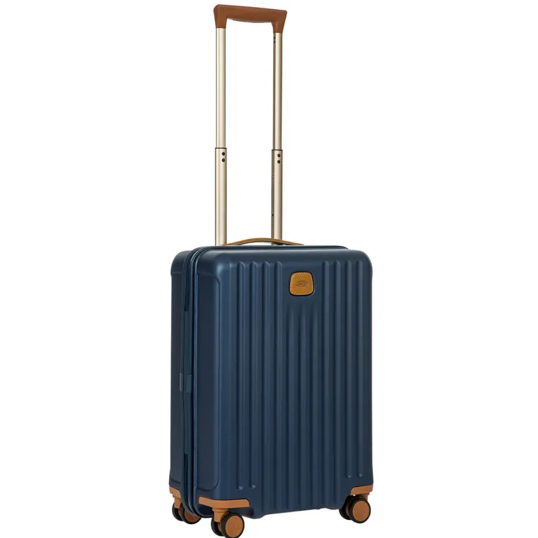 Brics Capri 21 Spinner Matte Blue On Sale | Altman Luggage New York