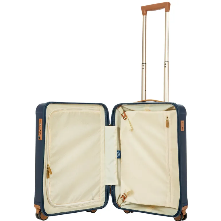 Brics Capri 21 Spinner Matte Blue On Sale | Altman Luggage New York