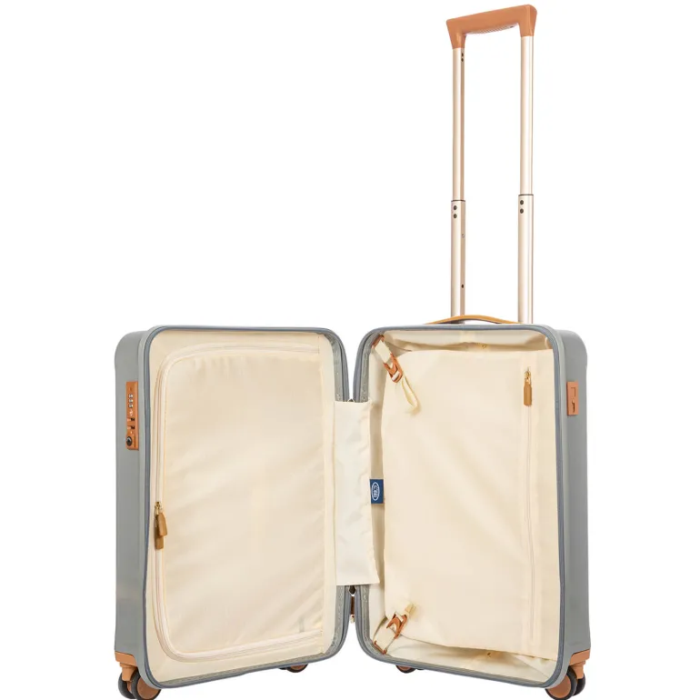 Brics Capri 21 Spinner Silver Shine On Sale | Altman Luggage New York
