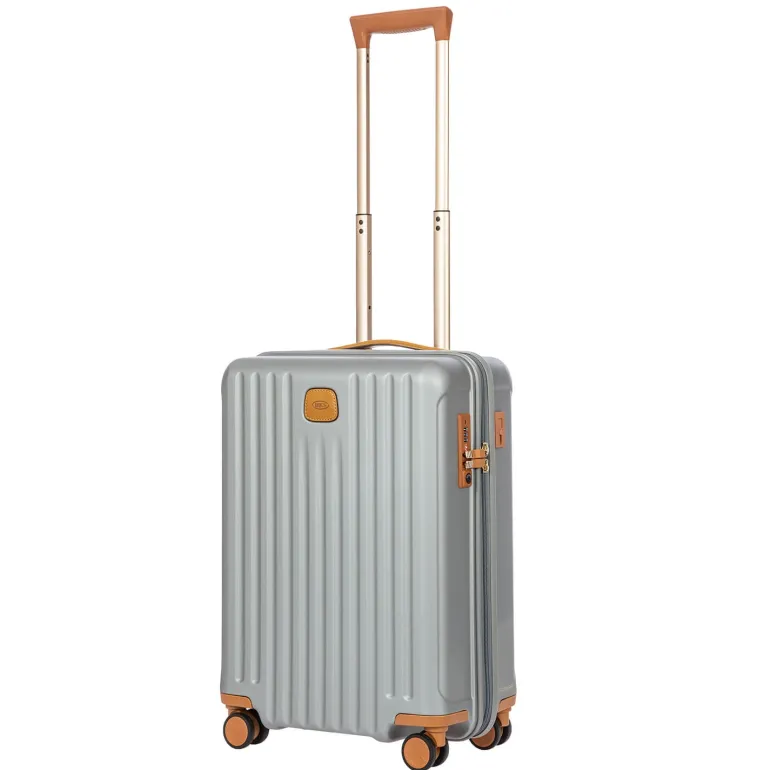 Brics Capri 21 Spinner Silver Shine On Sale | Altman Luggage New York