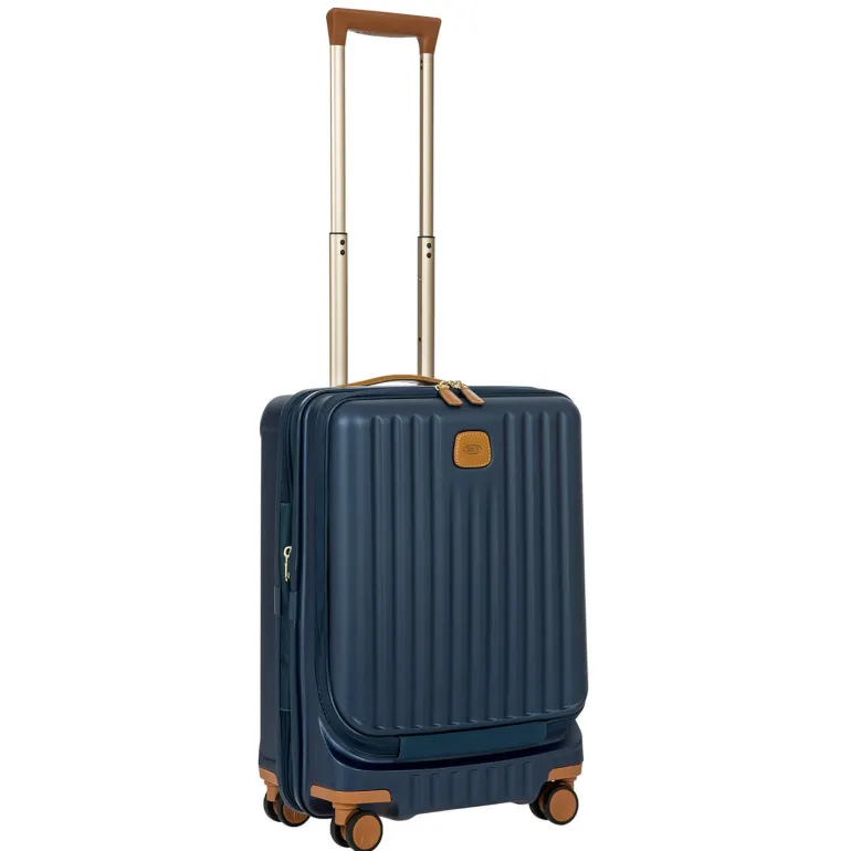 Brics Capri 21 Spinner With Pocket Expandable Matte Blue On Sale