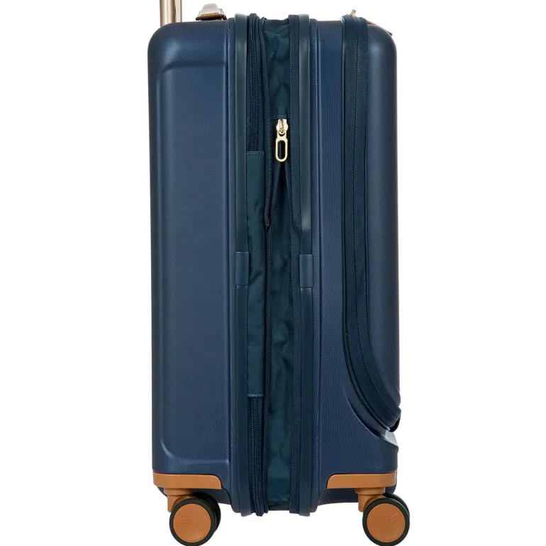Brics Capri 21 Spinner With Pocket Expandable Matte Blue On Sale