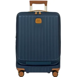 Brics Capri 21 Spinner With Pocket Expandable Matte Blue On Sale