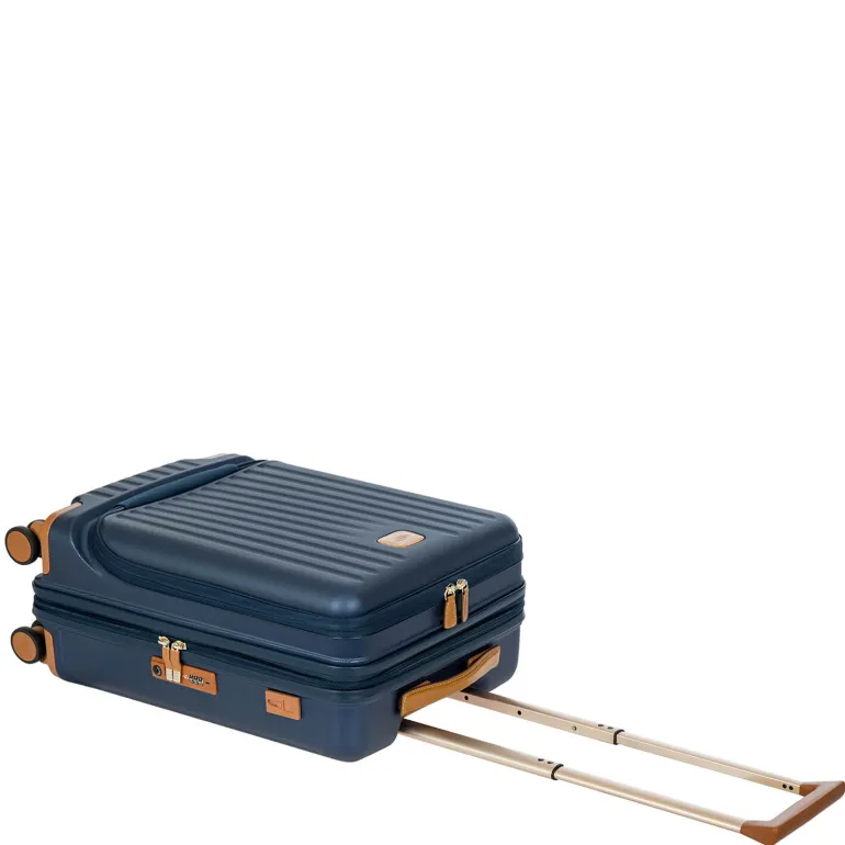 Brics Capri 21 Spinner With Pocket Expandable Matte Blue On Sale