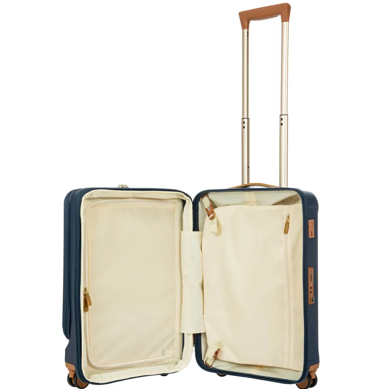 Brics Capri 21 Spinner With Pocket Expandable Matte Blue On Sale