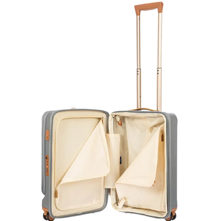 Brics Capri 21 Spinner With Pocket Expandable Silver Shine On Sale