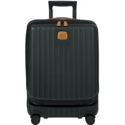 Brics Capri 21 Spinner With Pocket Expandable Matte Black On Sale