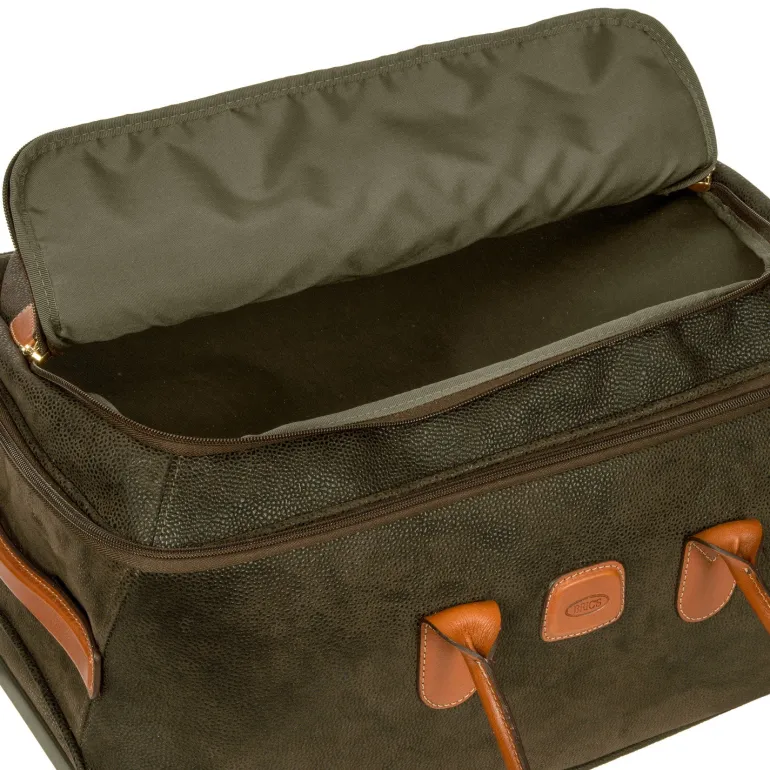 BRIC'S LIFE 21" CARRY-ON ROLLING DUFFLE BAG - OLIVE OR BLACK