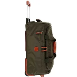 Brics X Bag Carry on Rolling Duffle Bag Black | Altman Luggage