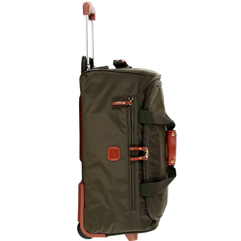 Brics X Bag Carry on Rolling Duffle Bag Black | Altman Luggage