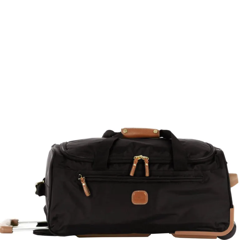 Brics X Bag Carry on Rolling Duffle Bag Black | Altman Luggage