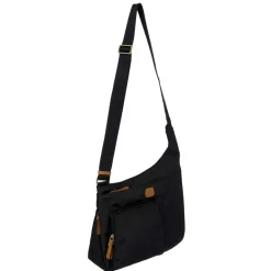 Brics X Bag Hipster Envelope Black BXG42732 | Altman Luggage
