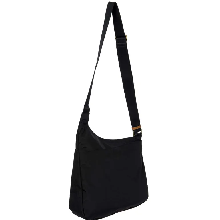Brics X Bag Hipster Envelope Black BXG42732 | Altman Luggage