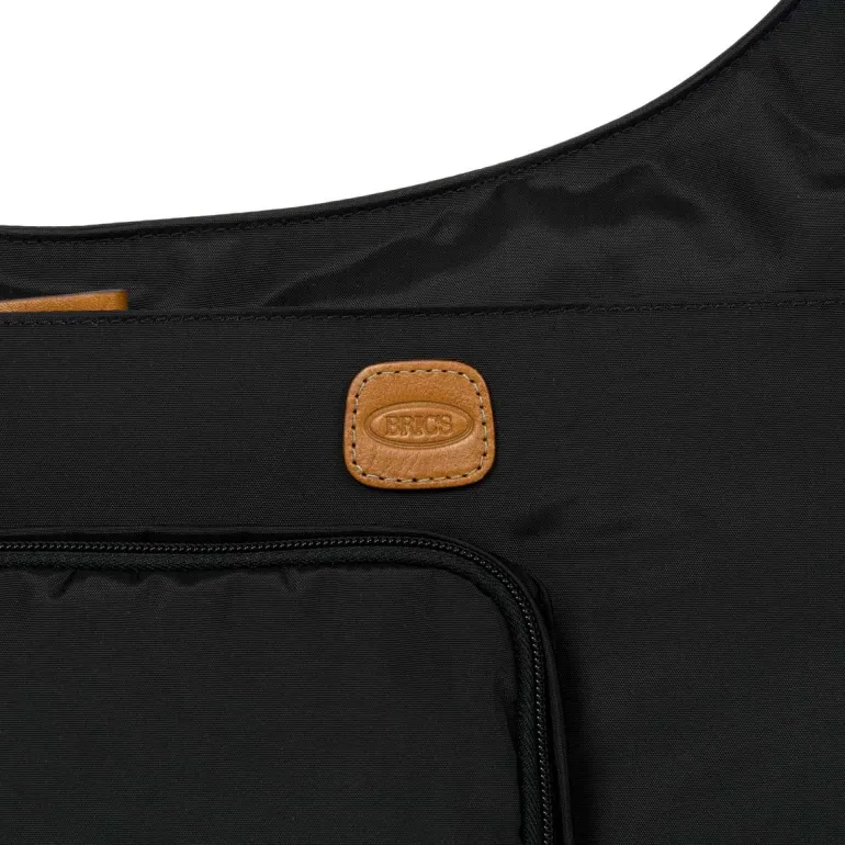Brics X Bag Hipster Envelope Black BXG42732 | Altman Luggage