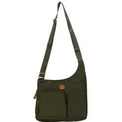 Brics X Bag Hipster Envelope Black BXG42732 | Altman Luggage