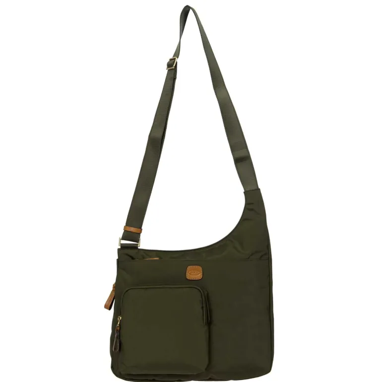 Brics X Bag Hipster Envelope Black BXG42732 | Altman Luggage