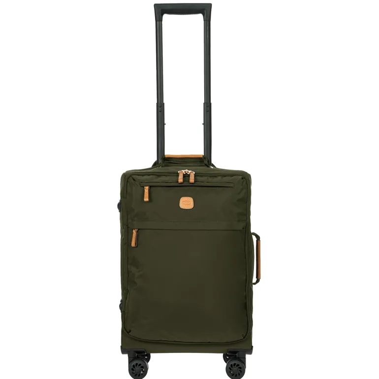 Brics XBag 21 Carry-on Spinner Olive BXL48117 | Altman Luggage