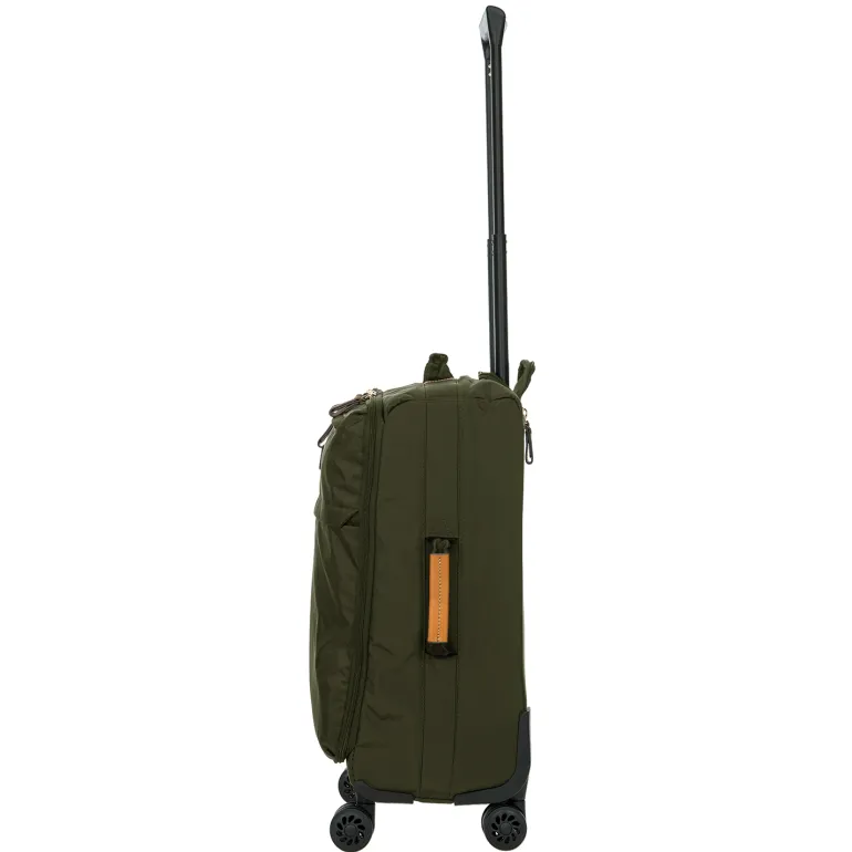 Brics XBag 21 Carry-on Spinner Olive BXL48117 | Altman Luggage