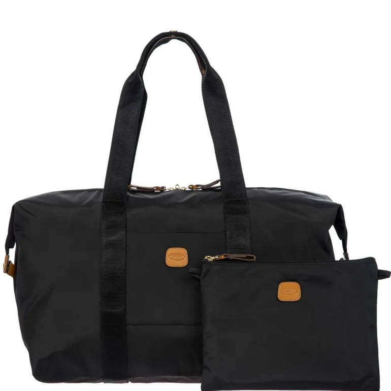 Brics XBag 18 Folding Duffle Bag Black BXG40203101 | Altman Luggage