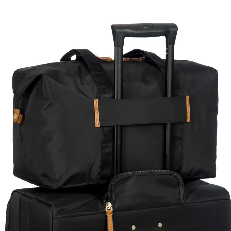 Brics XBag 18 Folding Duffle Bag Black BXG40203101 | Altman Luggage