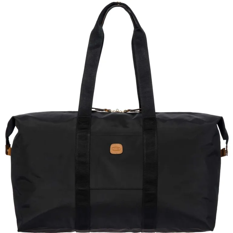 Brics XBag 18 Folding Duffle Bag Black BXG40202 | Altman Luggage