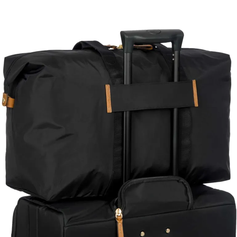 Brics XBag 18 Folding Duffle Bag Black BXG40202 | Altman Luggage