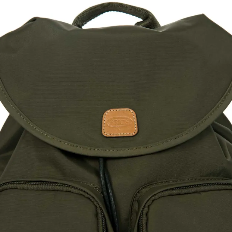 Brics XBag Small City Backpack Olive BXL43754 | Altman Luggage