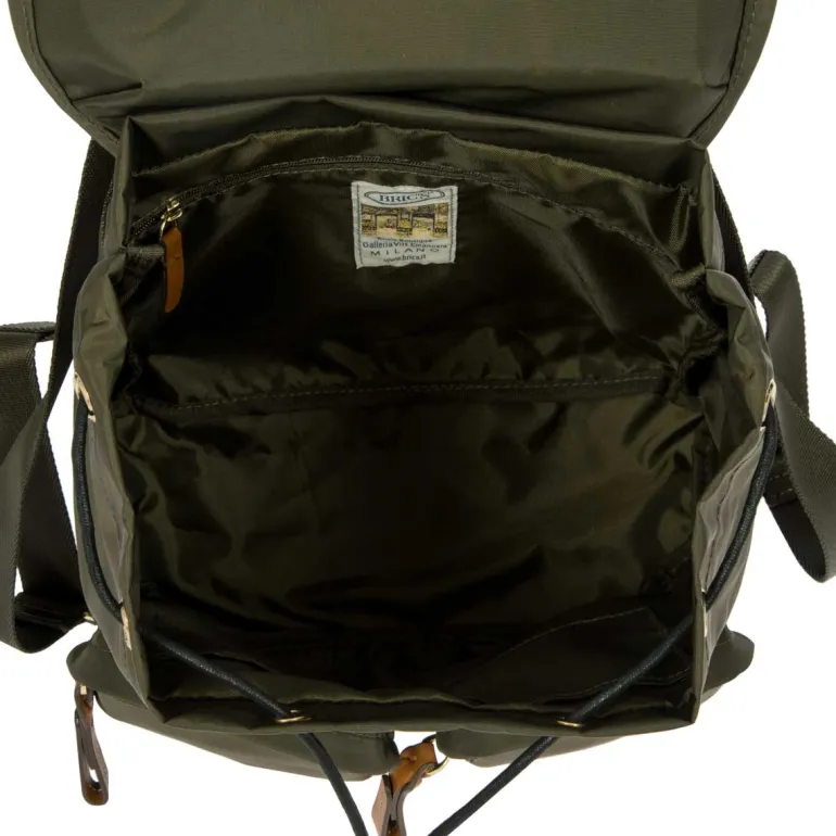Brics XBag Small City Backpack Olive BXL43754 | Altman Luggage