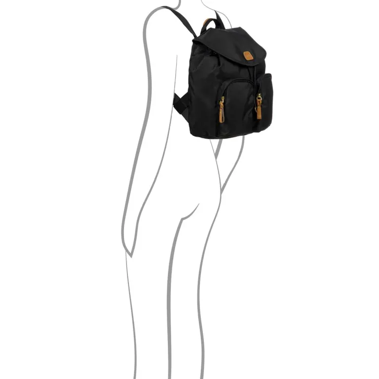 Brics XBag Small City Backpack Black BXL43754 | Altman Luggage