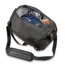 Briggs and Riley ZDX Cargo Satchel Black | Altman Luggage