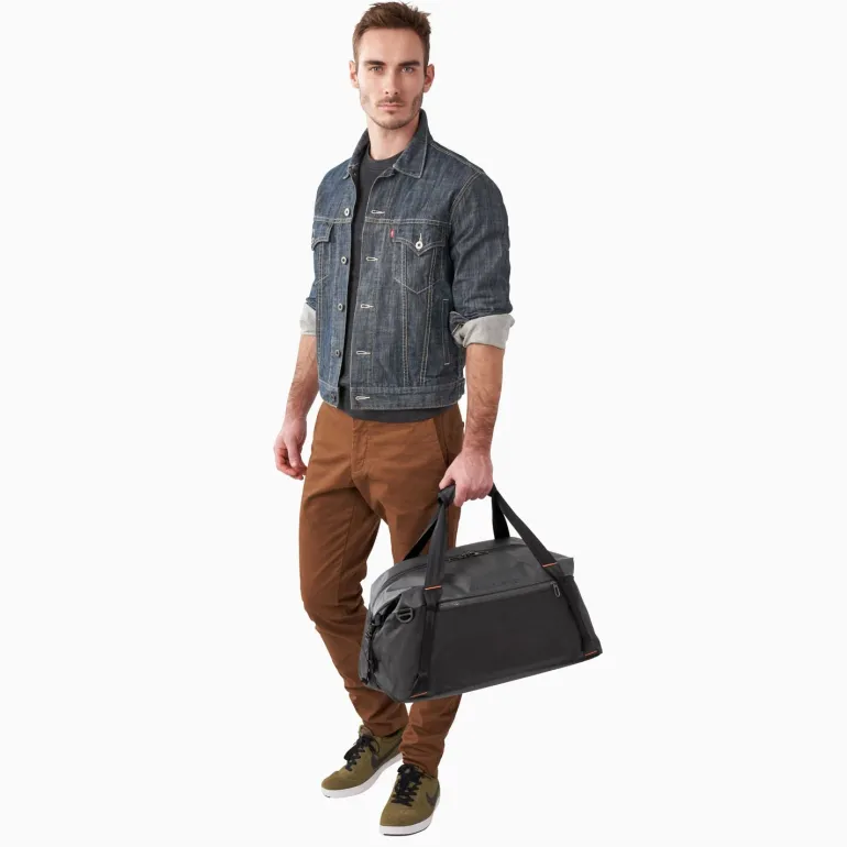 Briggs and Riley ZDX Cargo Satchel Black | Altman Luggage