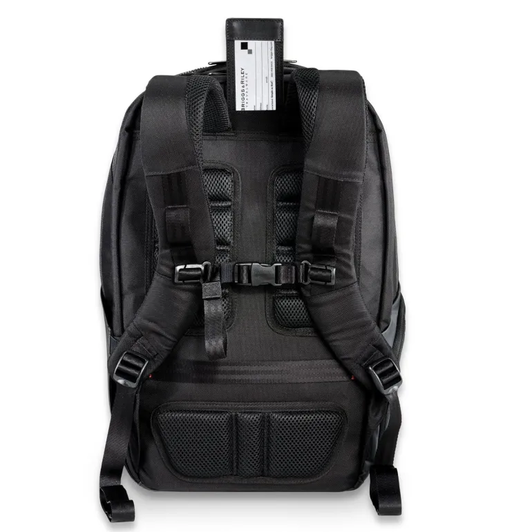 Briggs and Riley ZDX Cargo Backpack Black | Altman Luggage
