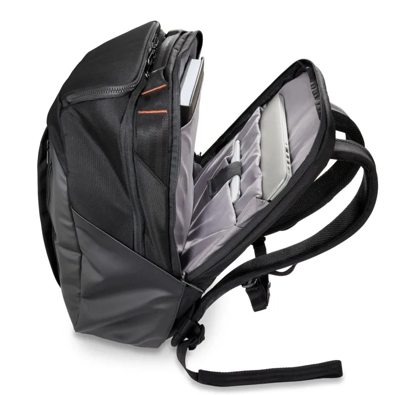 Briggs and Riley ZDX Cargo Backpack Black | Altman Luggage