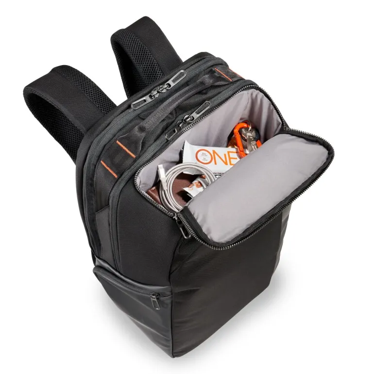 Briggs and Riley ZDX Cargo Backpack Black | Altman Luggage