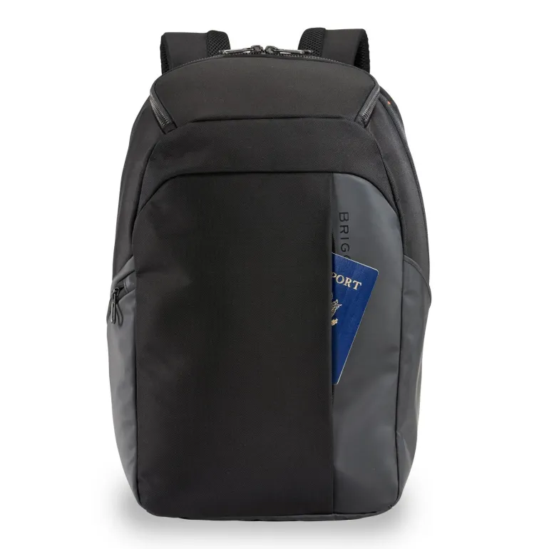 Briggs and Riley ZDX Cargo Backpack Black | Altman Luggage